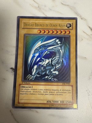 Blue Eyes 1st edition DIK-P001  Ultra Rare/Portuguese -image