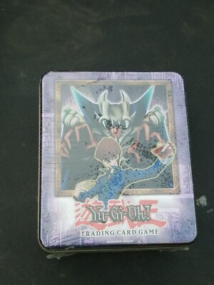Kaiba Blue Eyes White Dragon Sealed Collector's Tin Vintage Yugioh Read-image