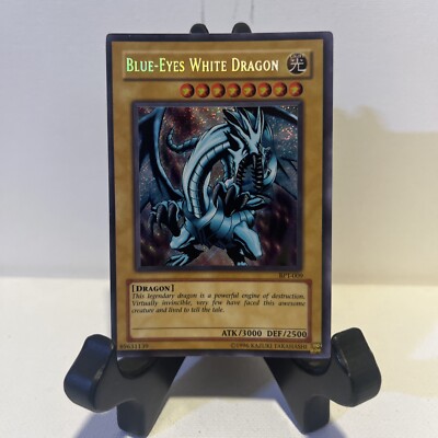 Yugioh! Blue-Eyes White Dragon -BPT-009- Secret Rare - Unlimited NM!-image