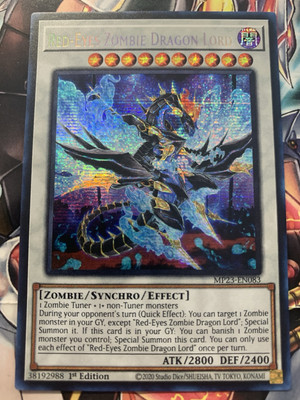Red-Eyes Zombie Dragon Lord MP23-EN083 25th Anniversary Tin: Dueling Heroes 1st-image
