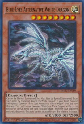 Yugioh! Blue-Eyes Alternative White Dragon - RA02-EN010 - Super Rare - 1st Editi-image