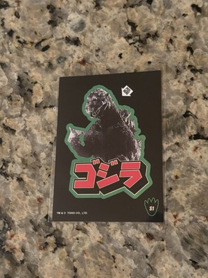 GODZILLA 1954 SUPER 7 STICKER CARD # S1-image
