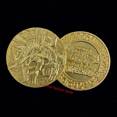 Yu-Gi-Oh! 25Th Anniversary Metal Embossed Coin Card Pattern Embossed Gold Coin-image