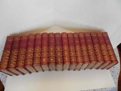 Works of Charles Dickens 16 Vol Set Chapman & Hall 1873 to 1876-image