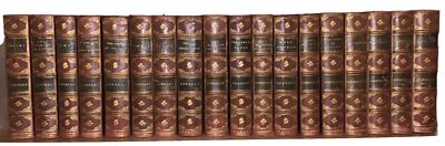 18 VOL, FINELY BOUND SET, NOVELS & BOOKS by MARIE CORELLI, LEATHER, OCCULT, LIT-image