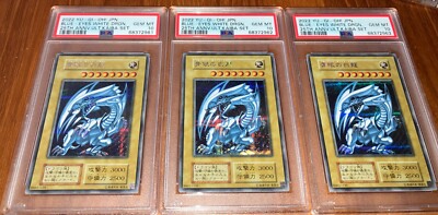 Yugioh JPNs Blue Eyes White Dragon 25th Anniversary Ultimate Kaiba PSA 10 GEM MT-image
