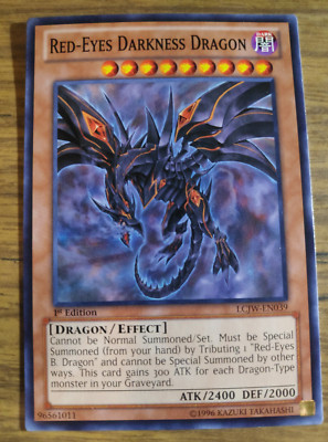 YU-GI-OH! LCJW-EN039 Red-Eyes Darkness Dragon Legendary Collection 4 1st NM-image
