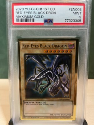 red eyes black dragon PSA 9 1st edition MAGO EN003 yu gi og-image
