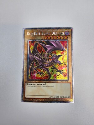 Red-Eyes Black Dragon (8th Art) (Platinum Secret Rare) RA04-EN109-image
