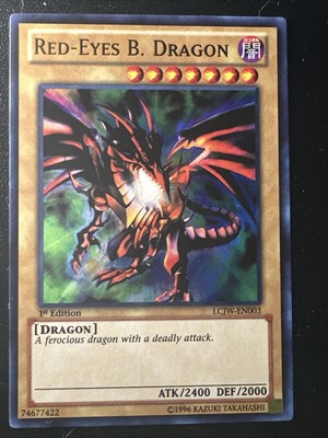 Red-Eyes B. Dragon - LP - LCJW-EN003 - Ultra Rare - 1st Edition-image