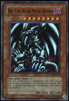 Yu-Gi-Oh! - Red-Eyes Black Metal Dragon 2007 PP01-EN015 Super Rare Unlimited-image
