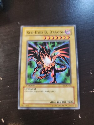 Yu-Gi-Oh! TCG Red-Eyes B. Dragon SD1-EN002 1st Edition - Common y2-image