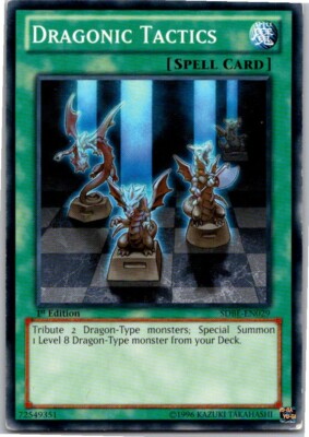 Yugioh Yu-Gi-Oh Dragonic Tactics SDBE-EN029 1st Saga of Blue-Eyes White Dragon-image
