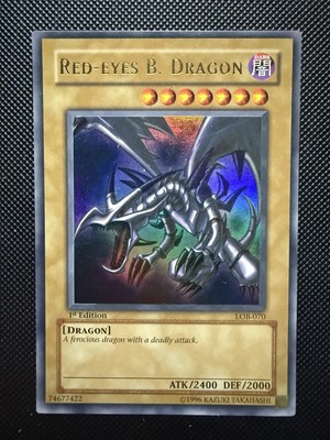 Red Eyes Black Dragon LOB 1st Edition-image