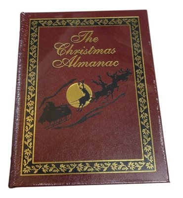 The Christmas Almanac Leather 1st Edition Natasha Tabori Fried Easton Press NEW-image