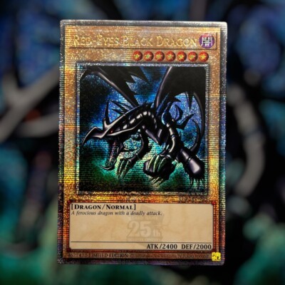 YuGiOh! Red-Eyes Black Dragon (Quarter Century Secret Rare) | TN23-EN003 MINT-image
