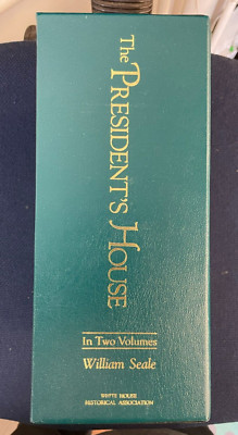 The President's House by William Seale (1986, Faux Leather)2 volume/2nd Printing-image