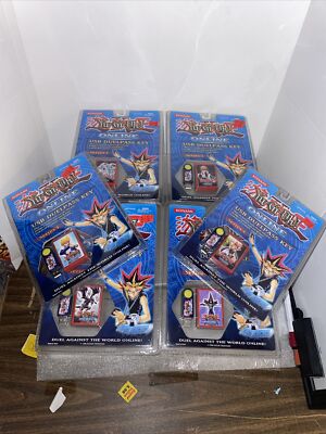 YU-GI-OH! USB DuelPass Key Series 1 Complete Set (6) Sealed New Vintage Rare-image