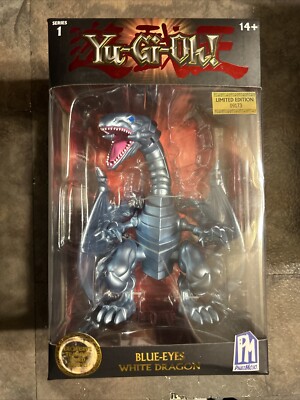 PhatMojo Yu-Gi-Oh! Blue Eyes White Dragon Action Figure Limited Edition New-image