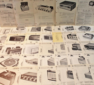 Fisher Model X-101 Stereo Amplifier / Amp 11 Tube AC Operated Sams Photofact-image