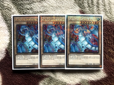 YU-GI-OH! X3 BLUE-EYES WHITE DRAGON - RA04-EN002 - QUARTER CENTURY NM/M-image