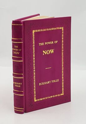 The Power Of Now: A Guide To Spiritual Enlightenment By  [Premium Leather Bound]-image