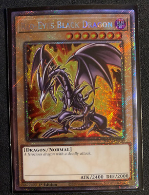 Red-Eyes Black Dragon (Platinum Secret Rare) - Yugioh #2-image