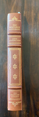 Franklin Library  Winthrop Covenant 1976 Auchincloss 1st Ed Society Leather   C2-image