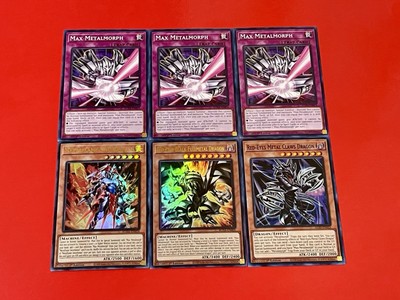 Red-Eyes Black Fullmetal Dragon + Metalflame Swordsman + Metal Claws | Yu-Gi-Oh!-image