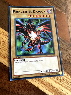 Red-Eyes B. Dragon SDDC-EN005 1st Edition Common LP + BONUS-image