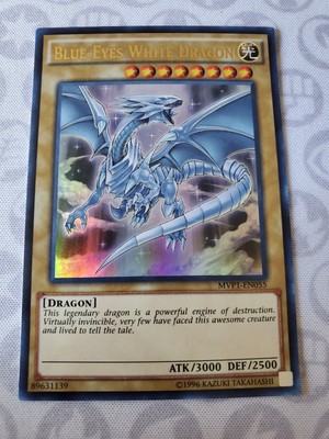 Blue-Eyes White Dragon MVP1-EN055 Ultra Rare  Unlimited Edition-image