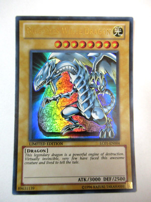 YUGIOH BLUE-EYES WHITE DRAGON LC01-EN004 -image