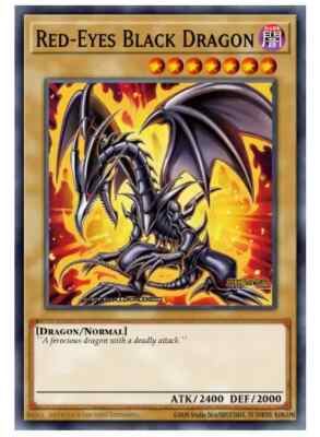 Red-Eyes Black Dragon (MP22 Art) - RA04-EN109 - Platinum Secret Rare Stampede-image