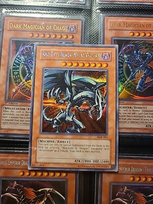 Yu-Gi-Oh TCG: Prismatic Secret Rare Red-Eyes Black Metal Dragon FMR-001-image