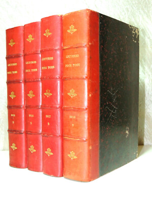 Set of antique books 