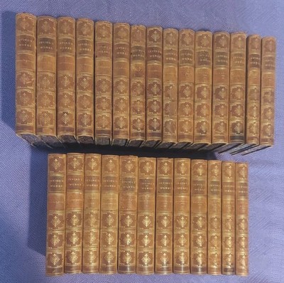 Works of Washington Irving 27 volumes 1882 G.P. Putnam's Leather Hudson Edition -image