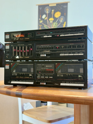 Fisher Studio Standard CA-235 Stereo Vintage Amplifier With Tape Deck & Tuner-image