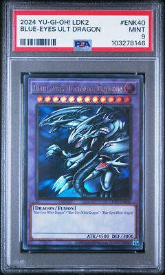 Yu-Gi-Oh! - Legendary Decks II Blue-Eyes Ultimate Dragon 2024 LDK2-ENK40 PSA 9-image