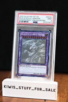 PSA 9 Blue-Eyes Ultimate Dragon (Ghost Rare) GFP2-EN181 1st edition-image