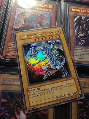 YU-GI-OH! BLUE-EYES WHITE DRAGON JMP-001 Holo Bleed Shonen JUMP -image