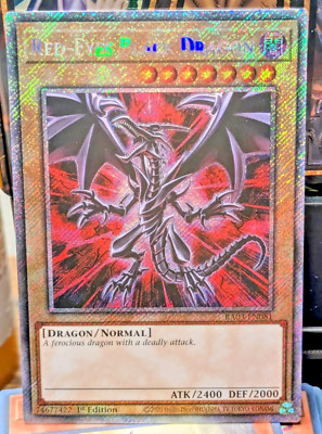 Red-Eyes Black Dragon (Platinum Secret Rare) RA03-EN081 Quarter Century Bonanza-image