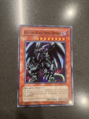 YuGiOh! - Red-Eyes Black Metal Dragon PP01-EN015 Super Rare Unlimited Edition NM-image