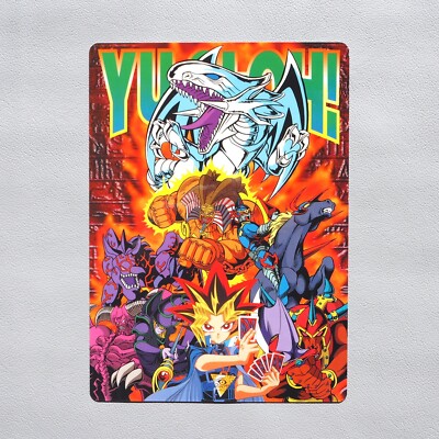 Yu-Gi-Oh Blue Eyes Dark Magician Gaia Fierce Knight Plastic Board Japanese 06-image