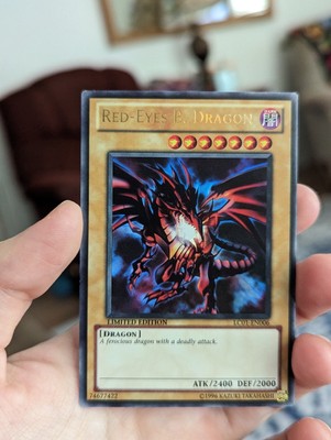 Red-Eyes B. Dragon LC01-EN006 Ultra Rare Limited Edition  Yu Gi OH!-image