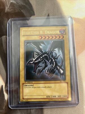 red eyes black dragon sdj-001 1st edition-image