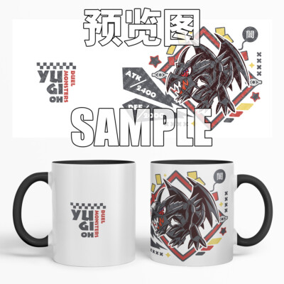 Ceramic Cup Yu-Gi-Oh! Red-Eyes Black Dragon Water Cup Mug Cup Cosplay Gift-image