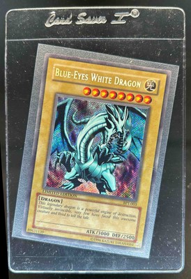 2002 Yu-Gi-Oh! Tins Blue-Eyes White Dragon Limited Edition #BPT-003-image