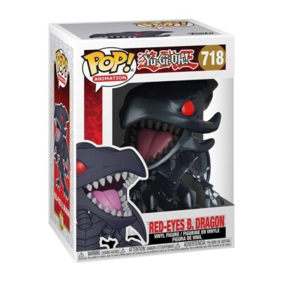 Funko Pop! Yu-Gi-Oh! - Red-Eyes Black Dragon Pop Vinyl-image