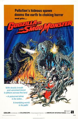 Godzilla Vs Hedorah 02 Movie Poster FRIDGE MAGNET-image