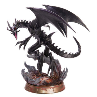 Yu-Gi-Oh! - Red Eyes Black Dragon (Black Edition) PVC Statue-image